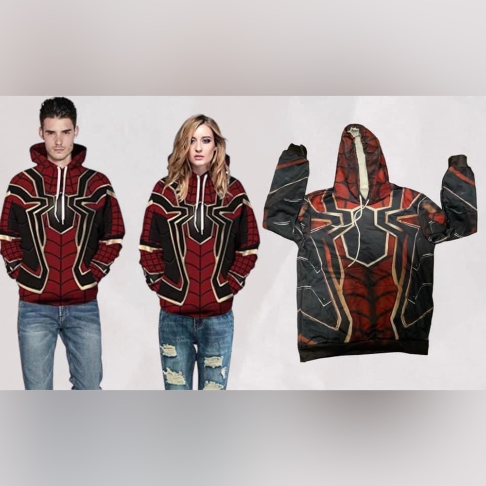 New. Unisex 3D Graphic Pullover Hoodie Hooded Sweatshirt